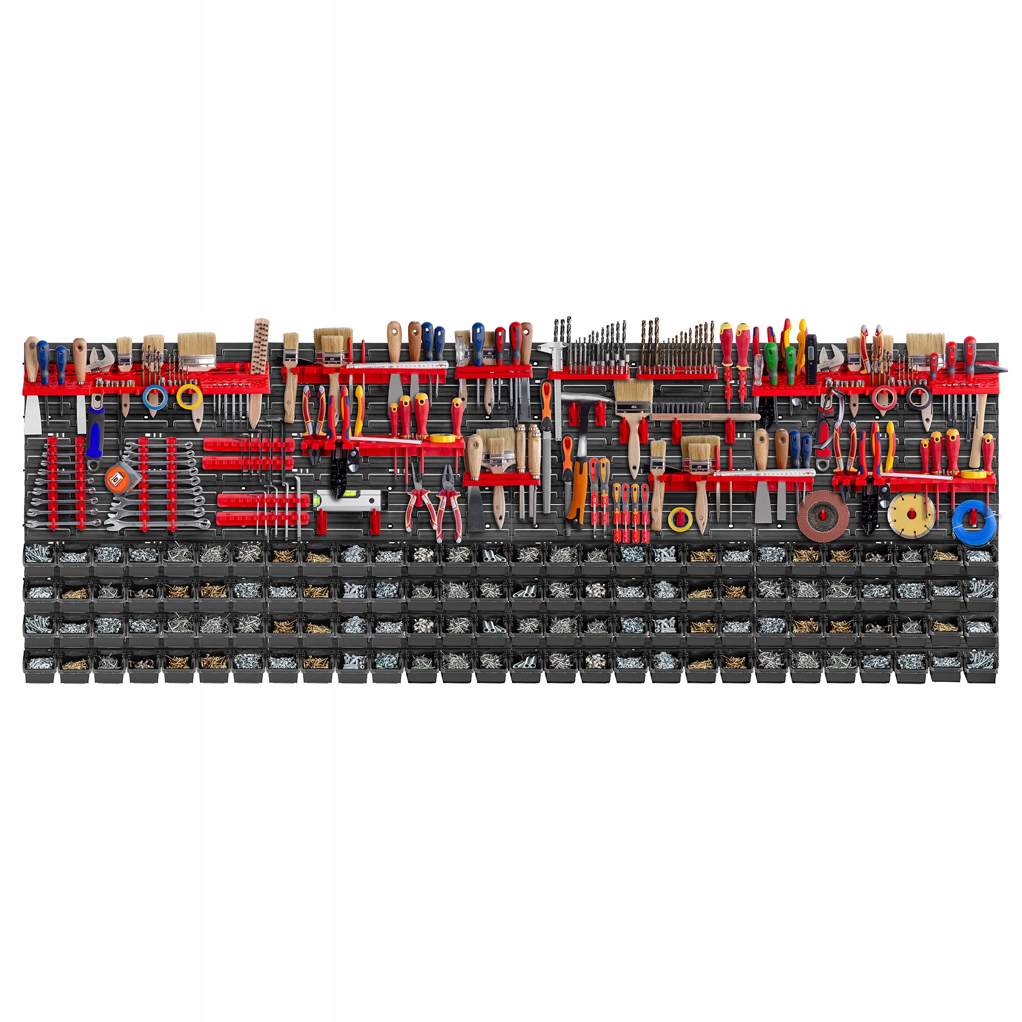 TABLICA WARSZTATOWA ŚCIANKA 232x78cm 162 EL