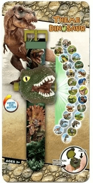 

Dinozaurowy zegarek