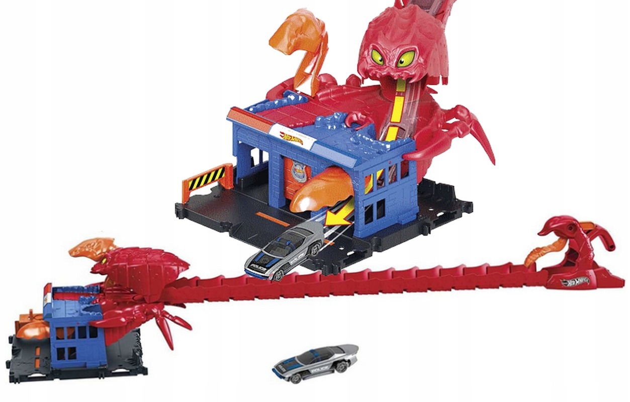 

Hot Wheels City Zestaw Pułapka Skorpiona autko