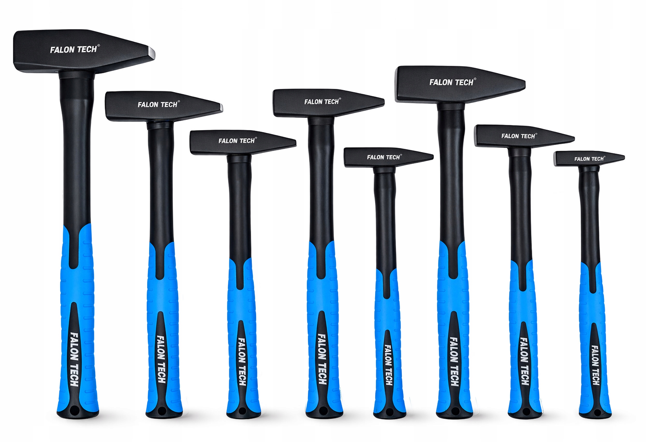 Zámečnické Kladivo Sada Kladiv Fiberglass 8 ks