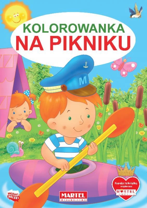 Kolorowanka Szlaczki Na pikniku 32 strony