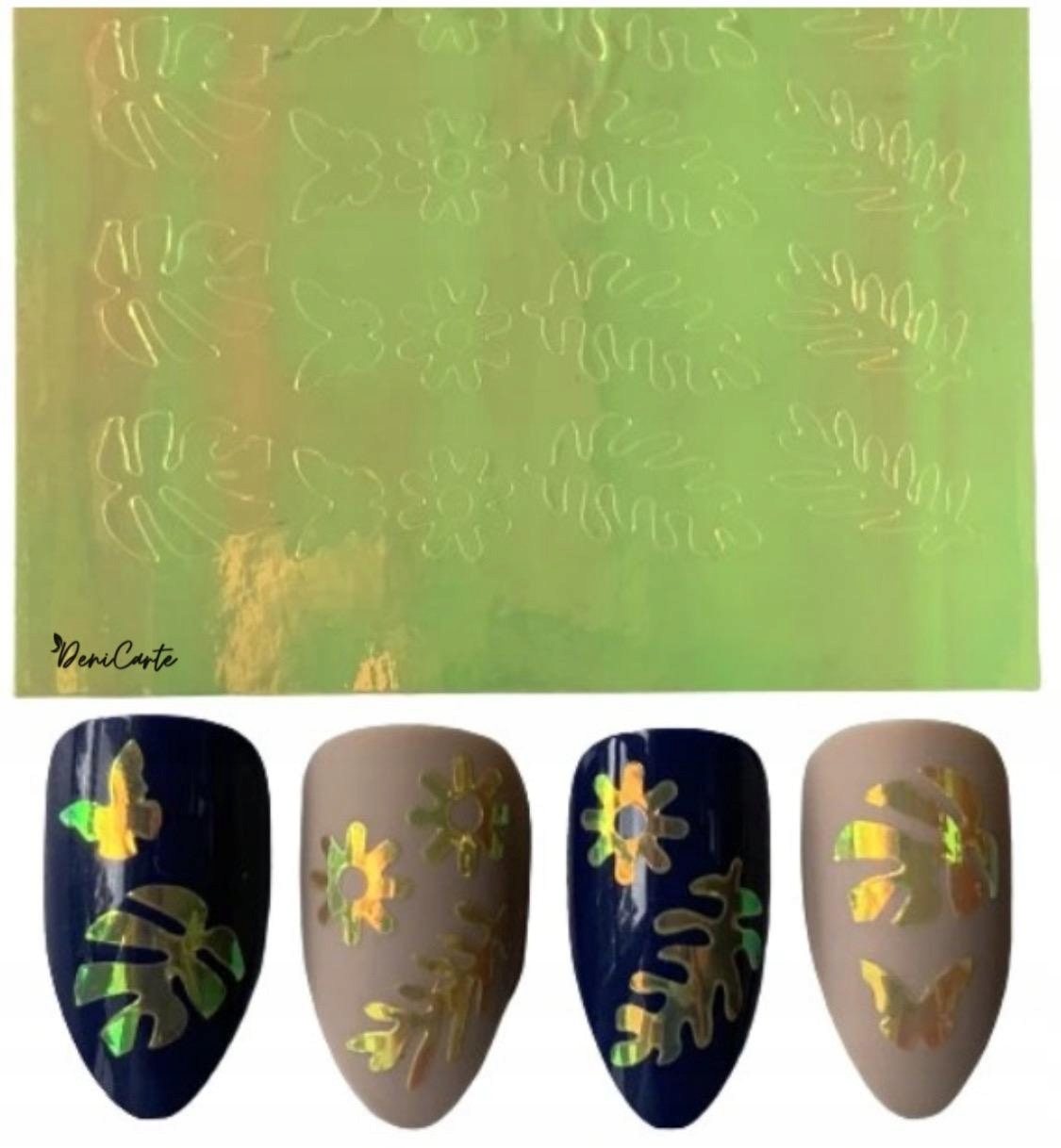

Naklejki Do Paznokci Samoprzylepne Holograficzne