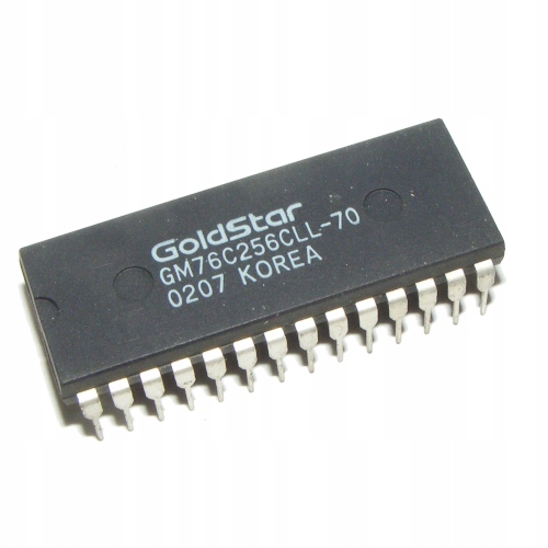 Память SRAM GM76C256CLL70 256KBIT 70NS DIP28