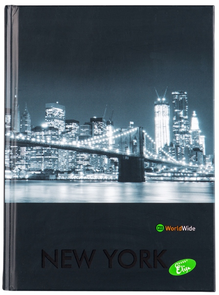 ZESZYT A4 96K BRULION KRATKA CITIES BY NIGHT TETIS