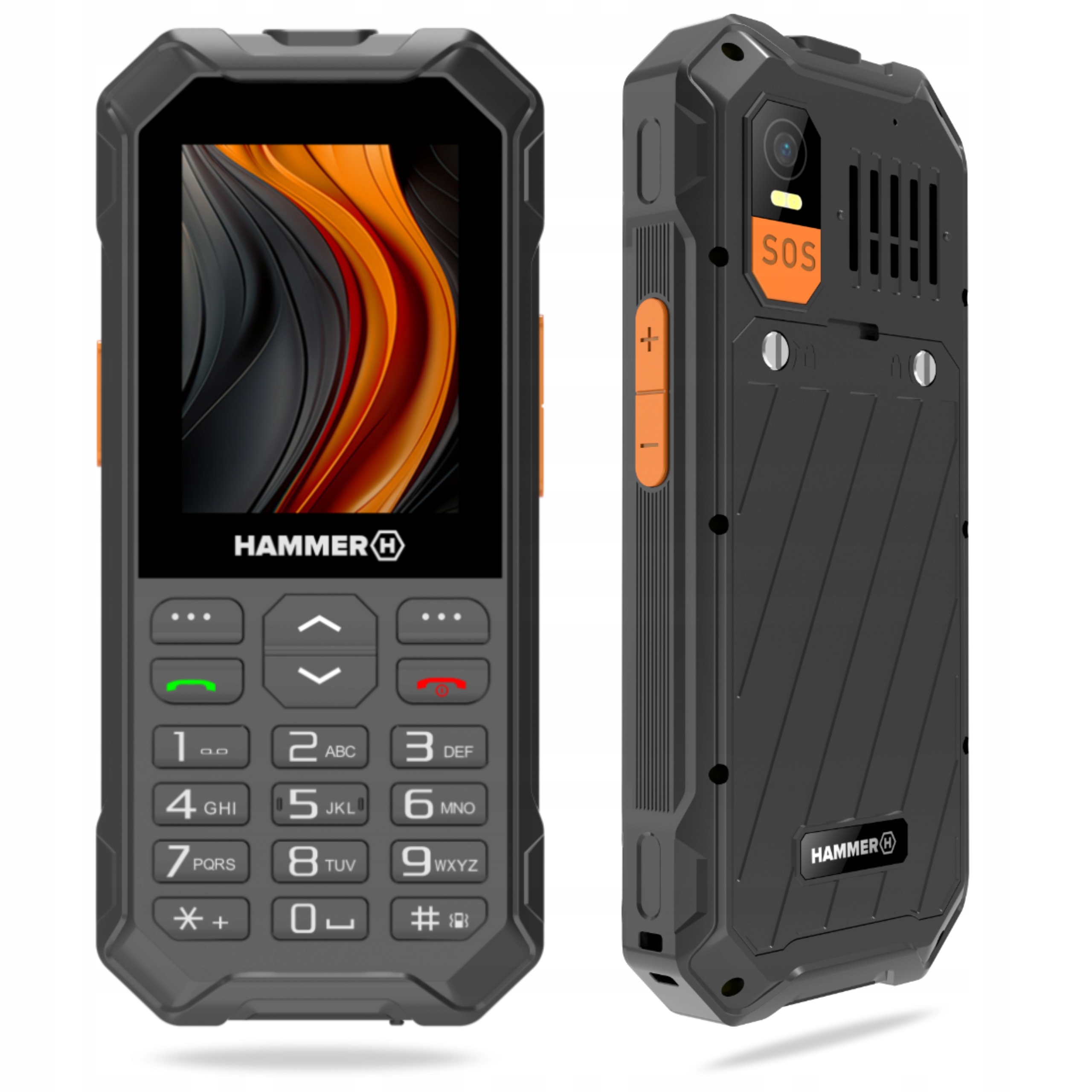 Telefon Komórkowy Hammer 6 Lte Pancerny Wodoodporny Na Budowę Do Pracy