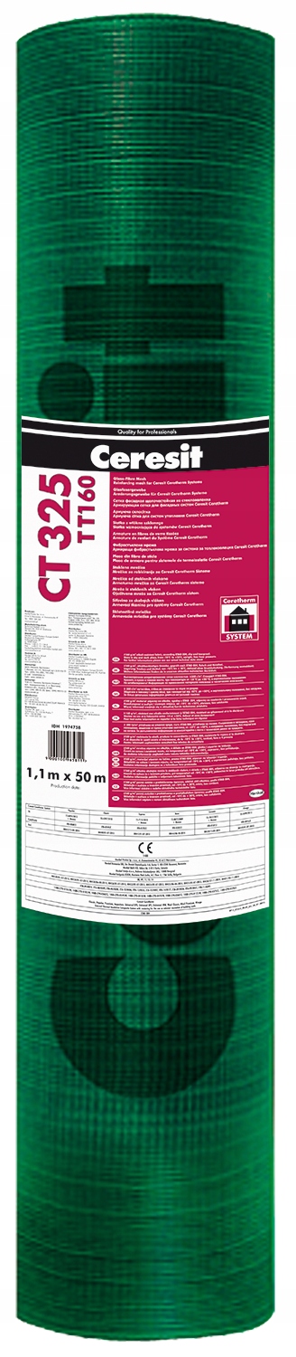 Ceresit Ct 325 siatka podtynkowa z włókna szklanego 160 g