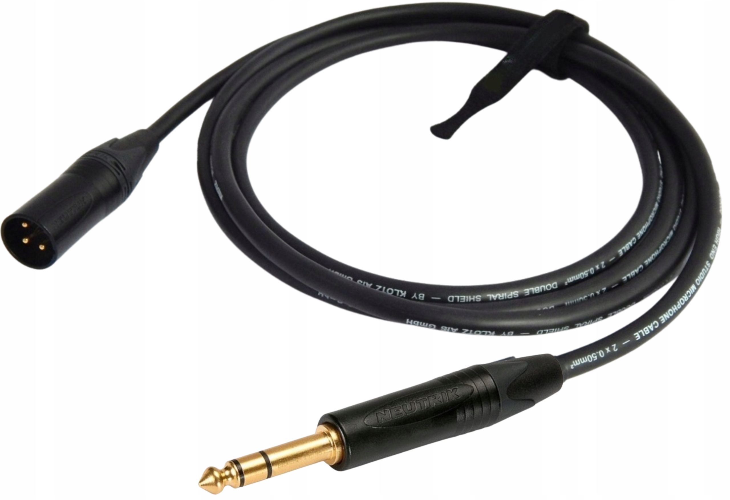 Klotz MC5000 Xlr Samec Jack 6,3 mm Stereo Mikrofonní Kabel 40 m