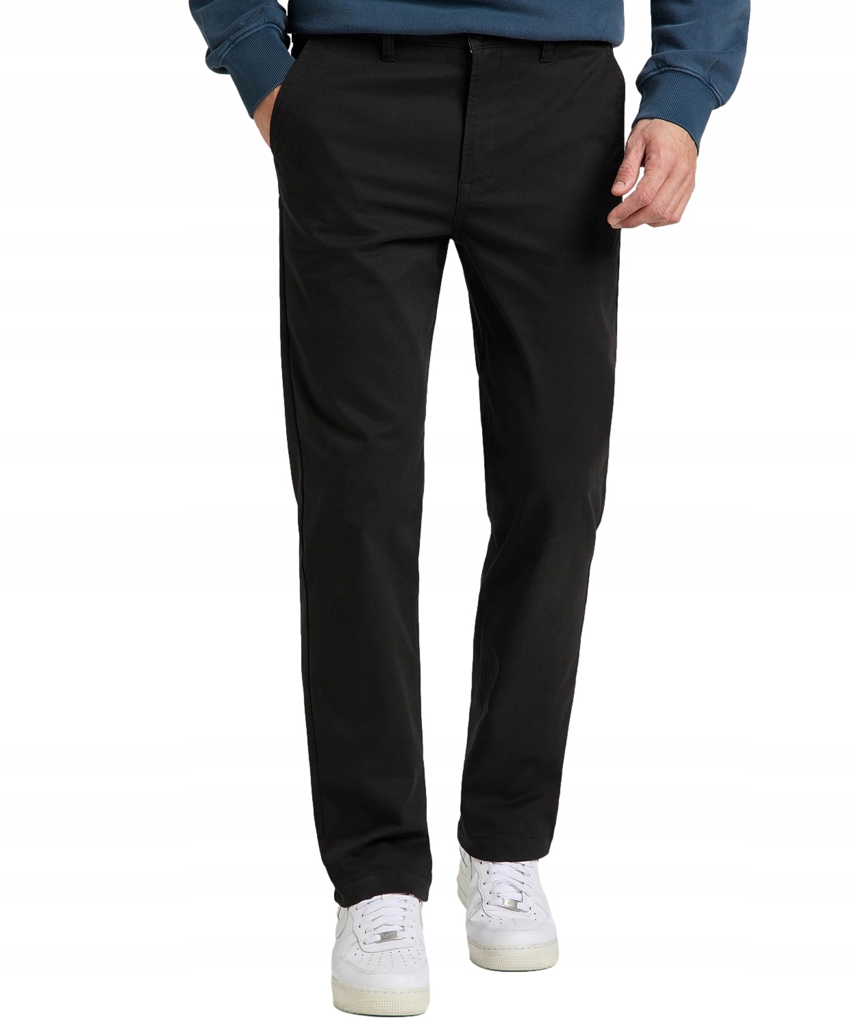 Kalhoty Lee Regular Chino 112322422 Black W 31 L 34