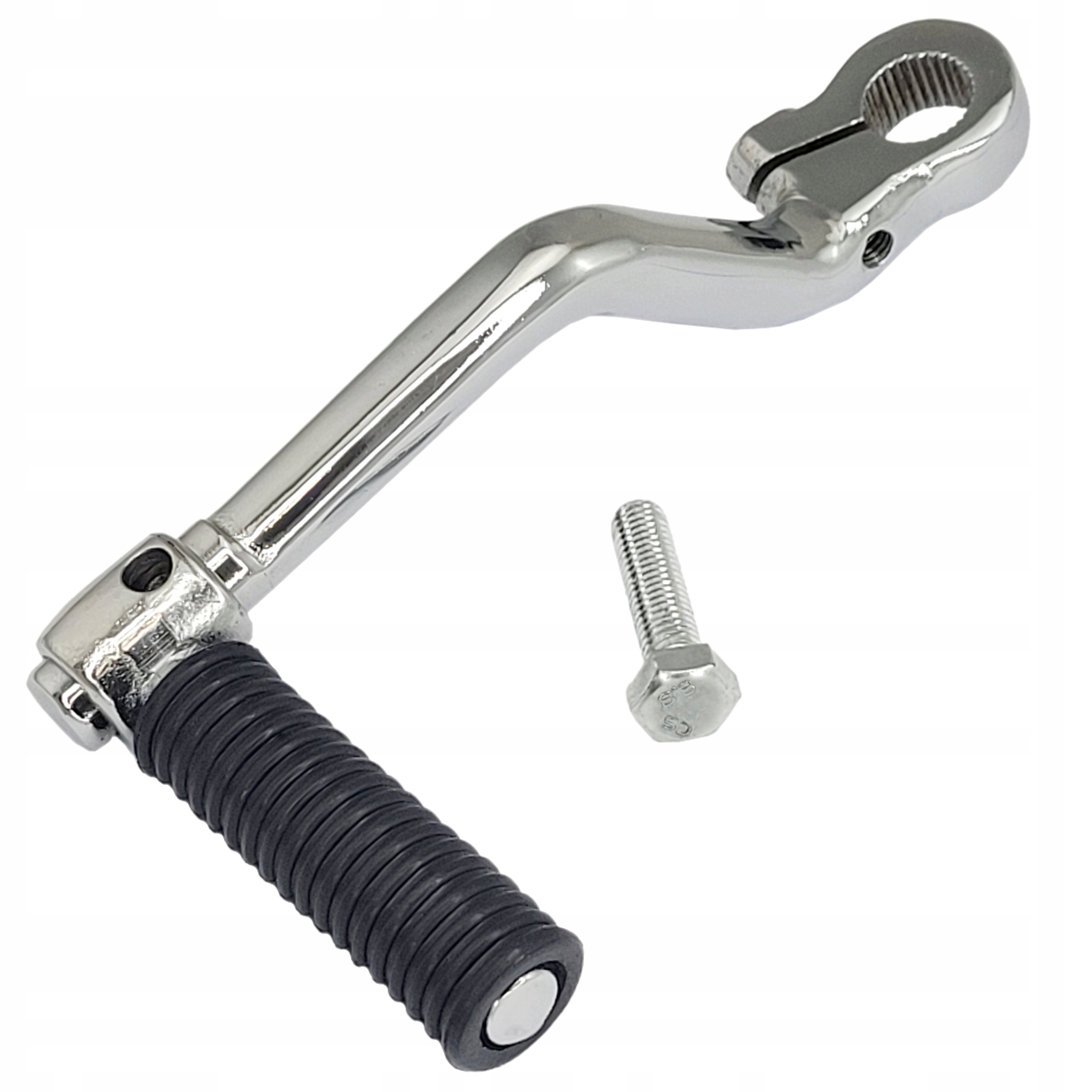 Kopnik Kopniak Dźwignia Starter Wsk Wfm 125 175 Chrom Delux Wzór Oryginał
