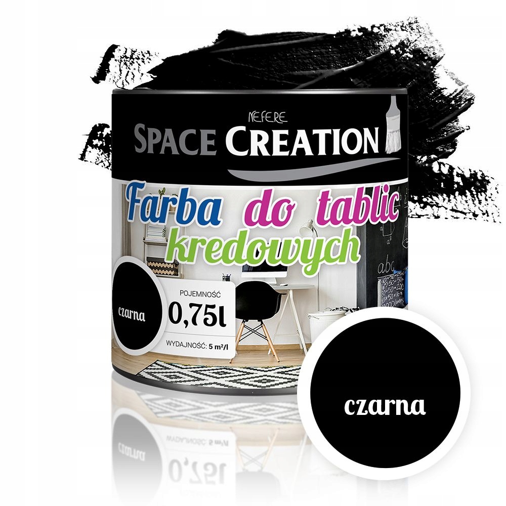 

Farba Tablicowa do Tablic Czarna Space Creation