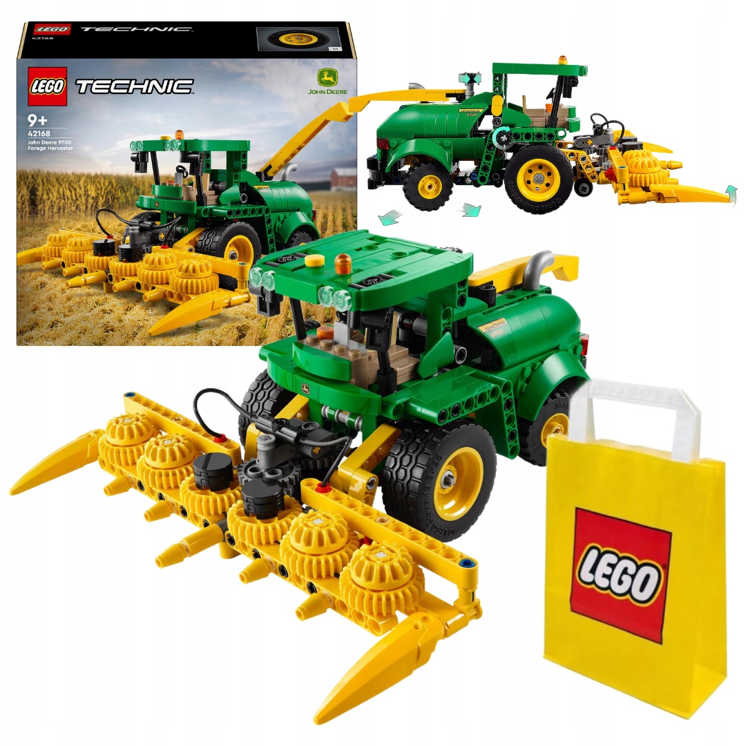 Lego Technic 42168 Samojízdná řezačka John Deere 970 Traktor Vesnice Farma