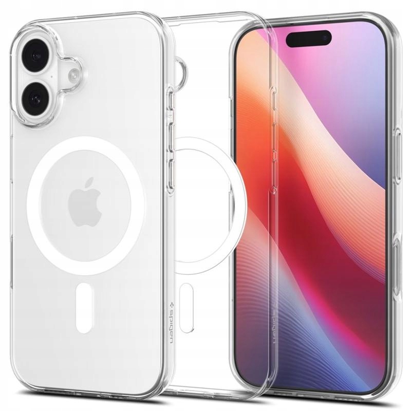 Etui Do Iphone 17 do Magsafe Spigen Liquid Crystal Oryginalne Magnetyczne