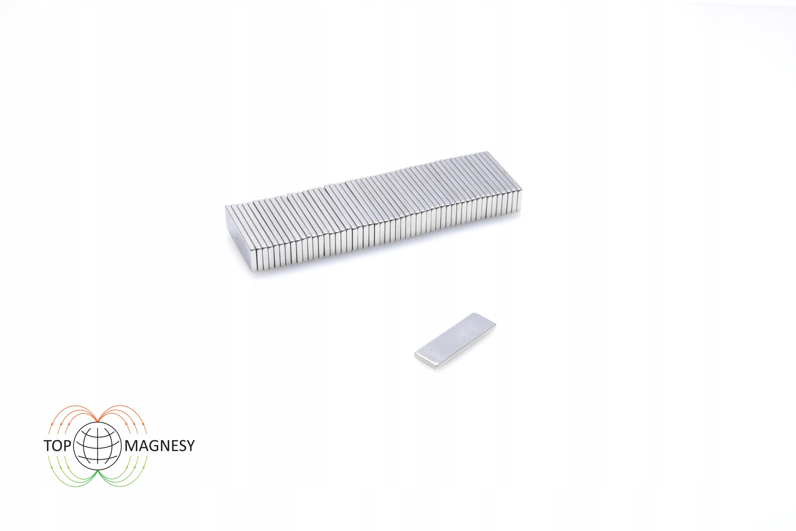 Magnes Neodymowy Płytkowy MPŁ 15x5x1 N38 5 szt. Kod producenta MPŁ 15x5x1 N38