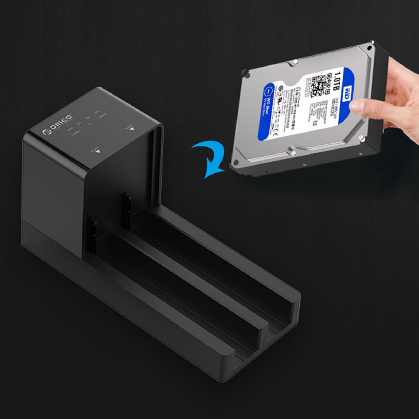 Budowa stacji dokującej Dual Bay 2,5 3,5 Format dysków inny