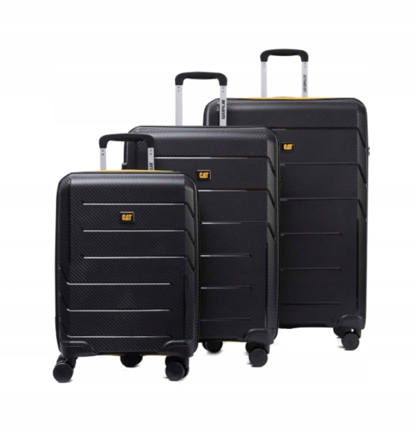 Komplet Walizek Podróżnych Caterpillar Venture Zestaw 3 Szt 43L+ 67L+ 98L