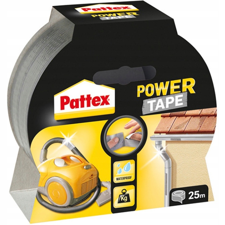 

Taśma naprawcza Pattex Power Tape 48mm/25m srebrna