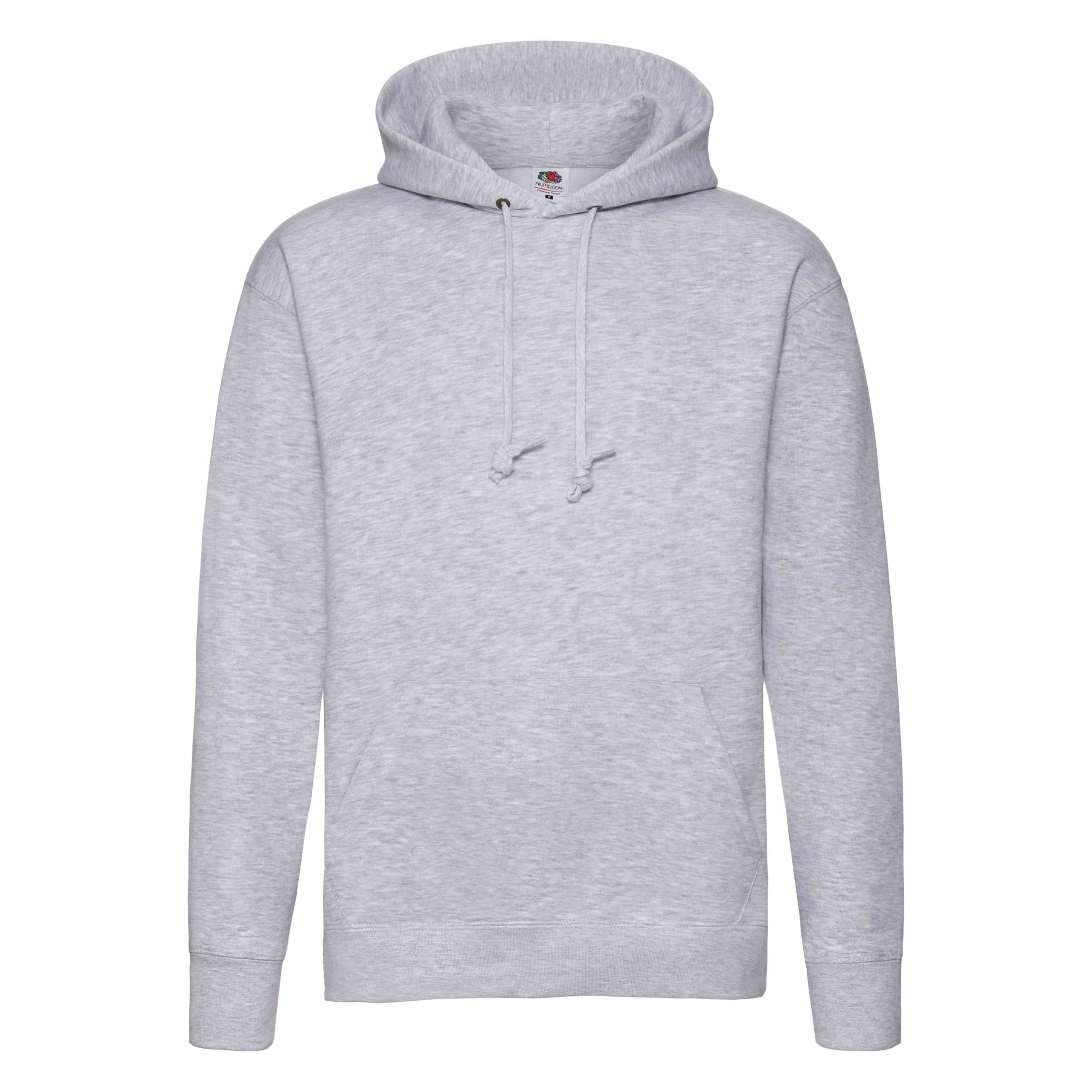 Pánská Mikina S Kapucí Hooded Sweat Heather Grey vel. 3XL