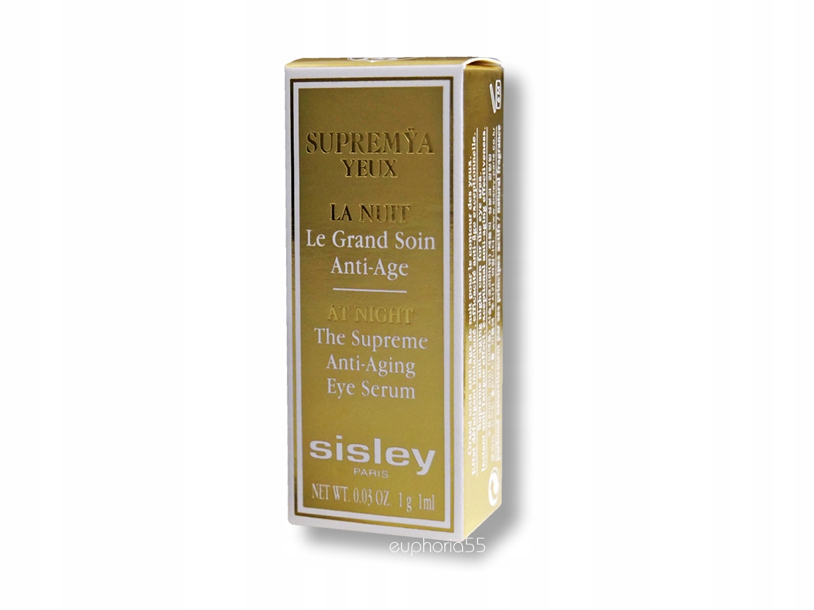 Supremya YEUX la nuit at night AntiAging Eye serum Serum pod oczy 1 ml