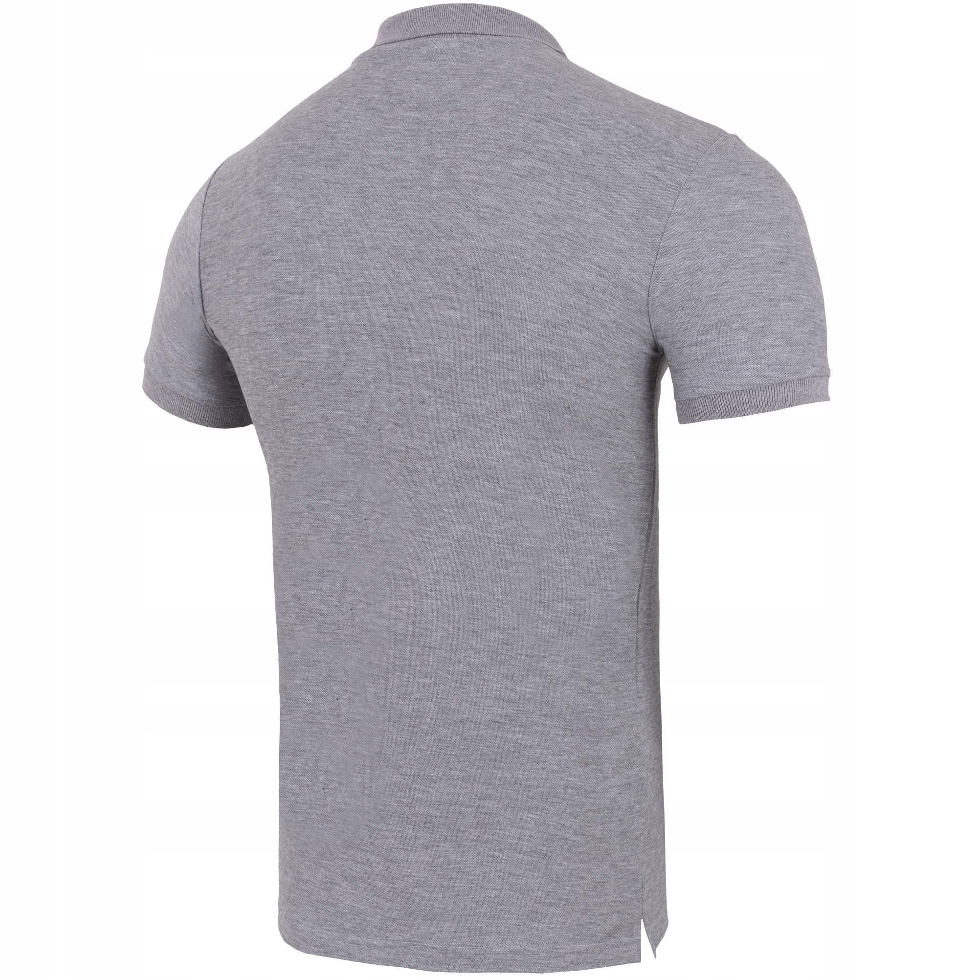 KOSZULKA POLO MĘSKA SPORTOWA KOŁNIERZYK SZARA XL Wzór dominujący bez wzoru