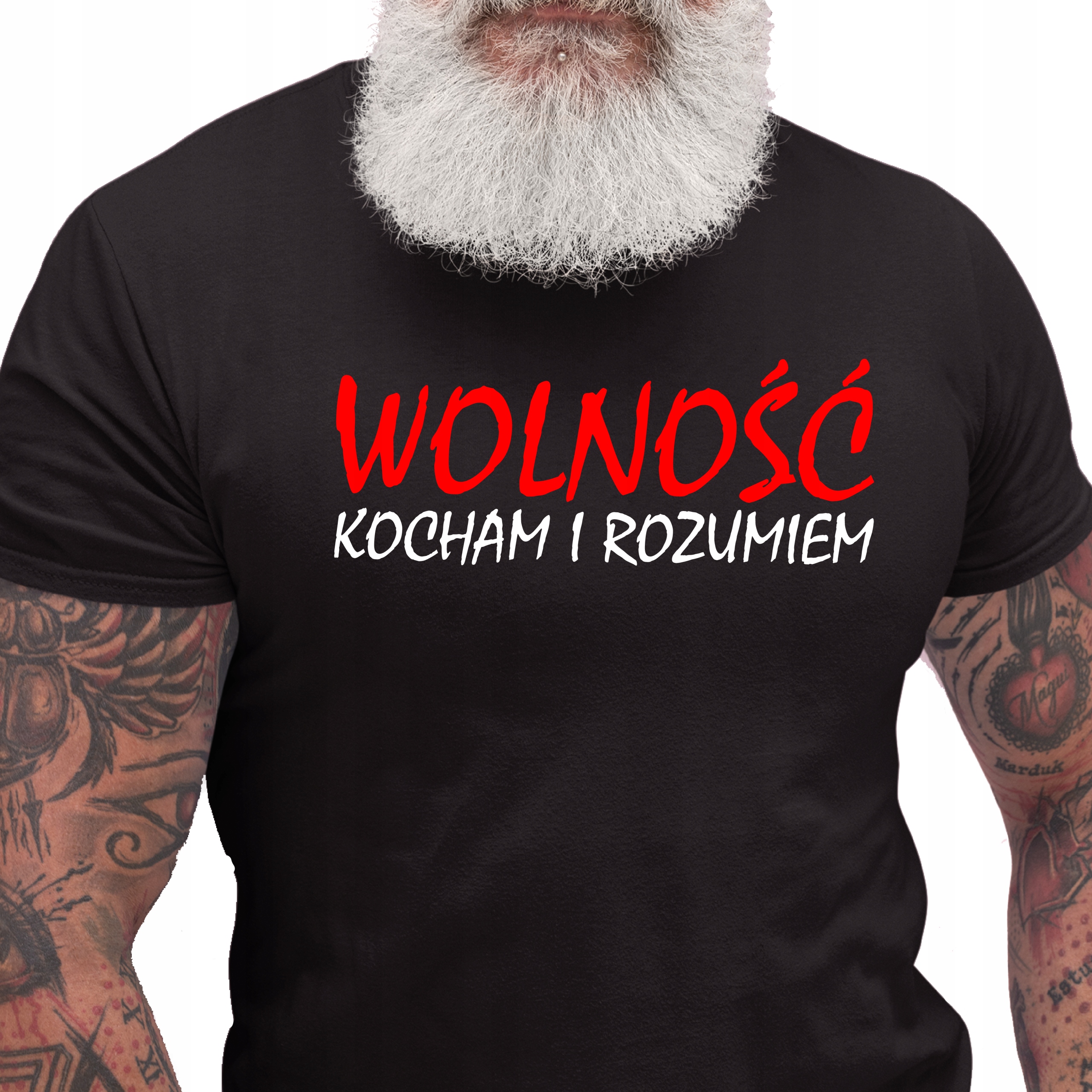 

Koszulka Na Strajk Pis Wolność Kocham I Rozumiem