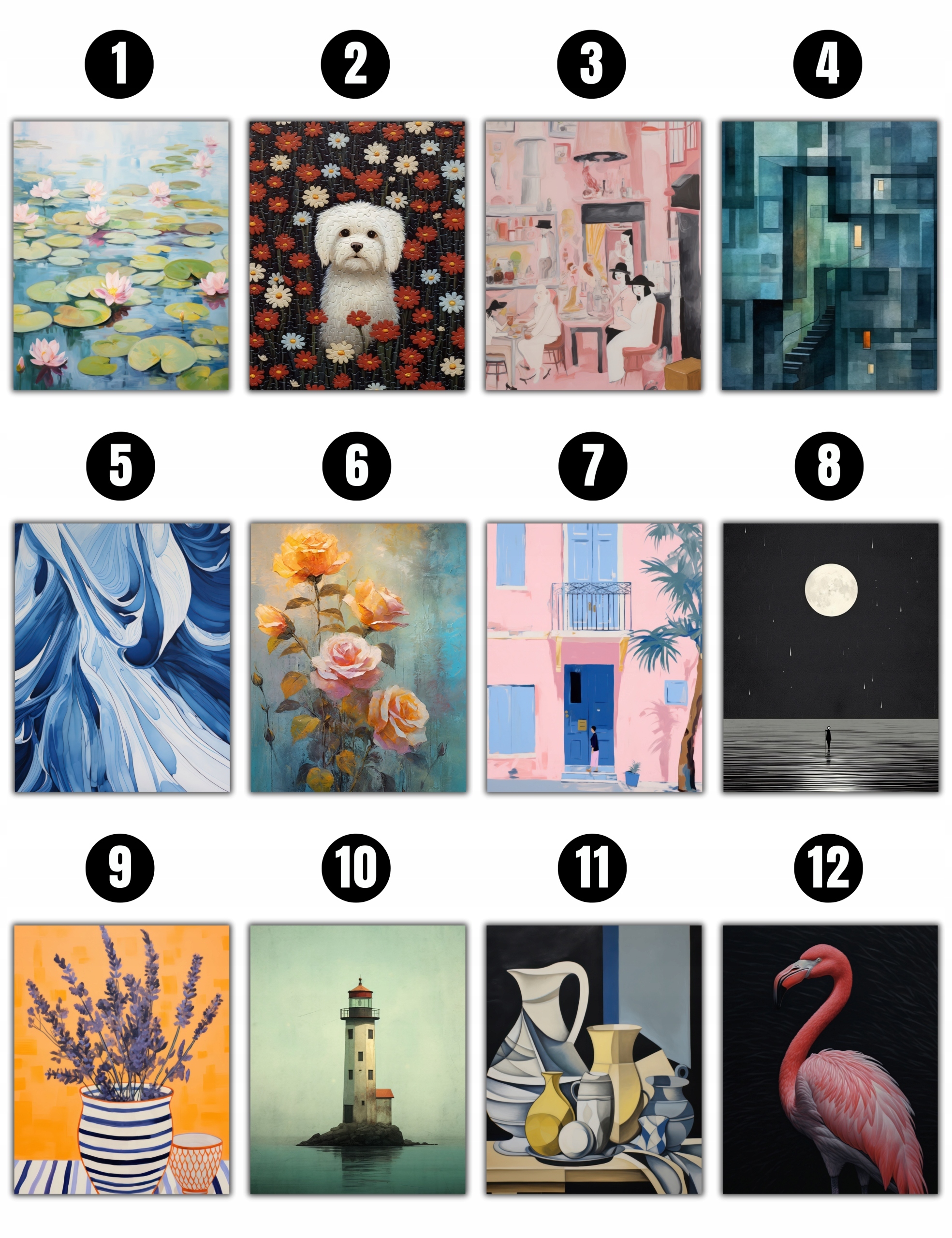 OBRAZY NA PŁÓTNIE NA ŚCIANĘ OBRAZ DO SALONU PEJZAŻ ŁĄKA *wiele wzorów* Tematyka pejzaże