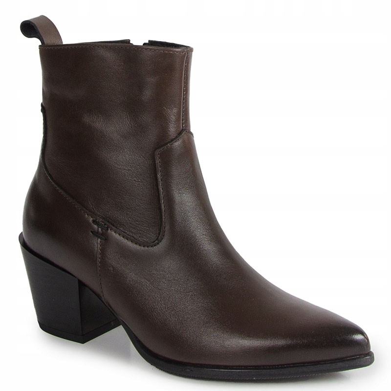 Lemar 60565 Hnědé Čokoládové Kožené Kotníkové Boty 40