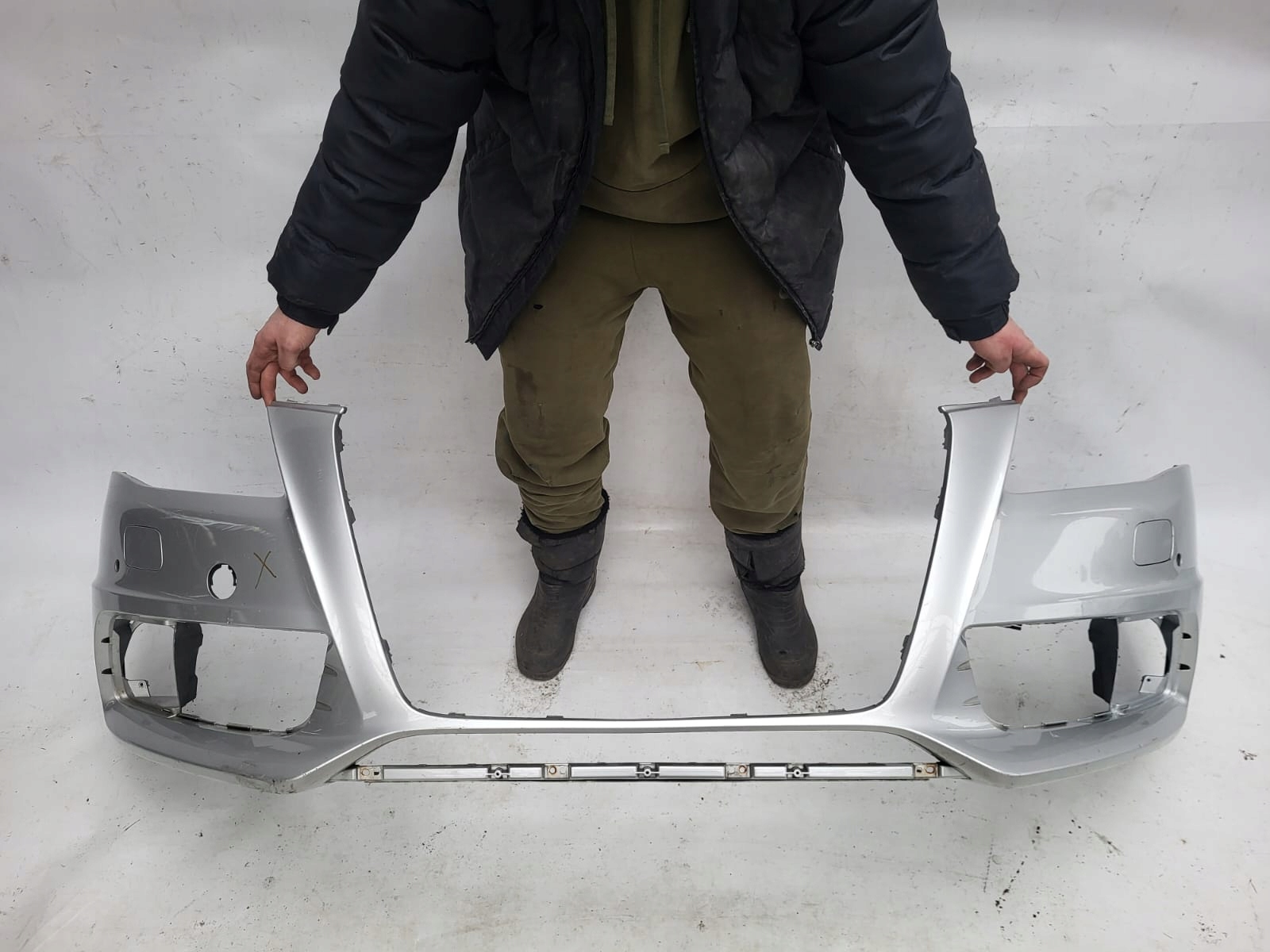 AUDI A4 8K B8 S-LINE 08-11 bumper front front PDC SPR 8K0807437D