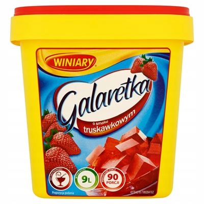 Winiary Jahodová Želatina 6x1,3 kg Velké Balení Catering