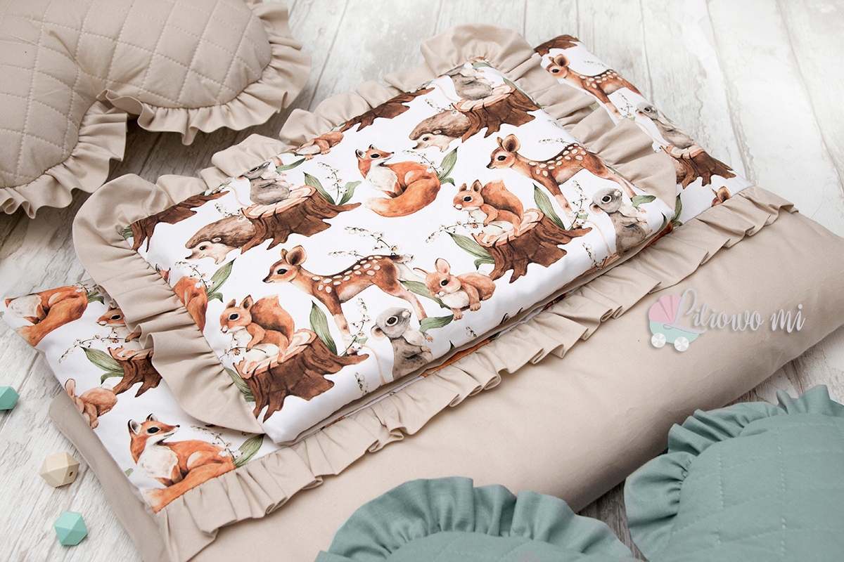 FALBANKA do łóżeczka maskuje i dekoruje Marka Liliowomi