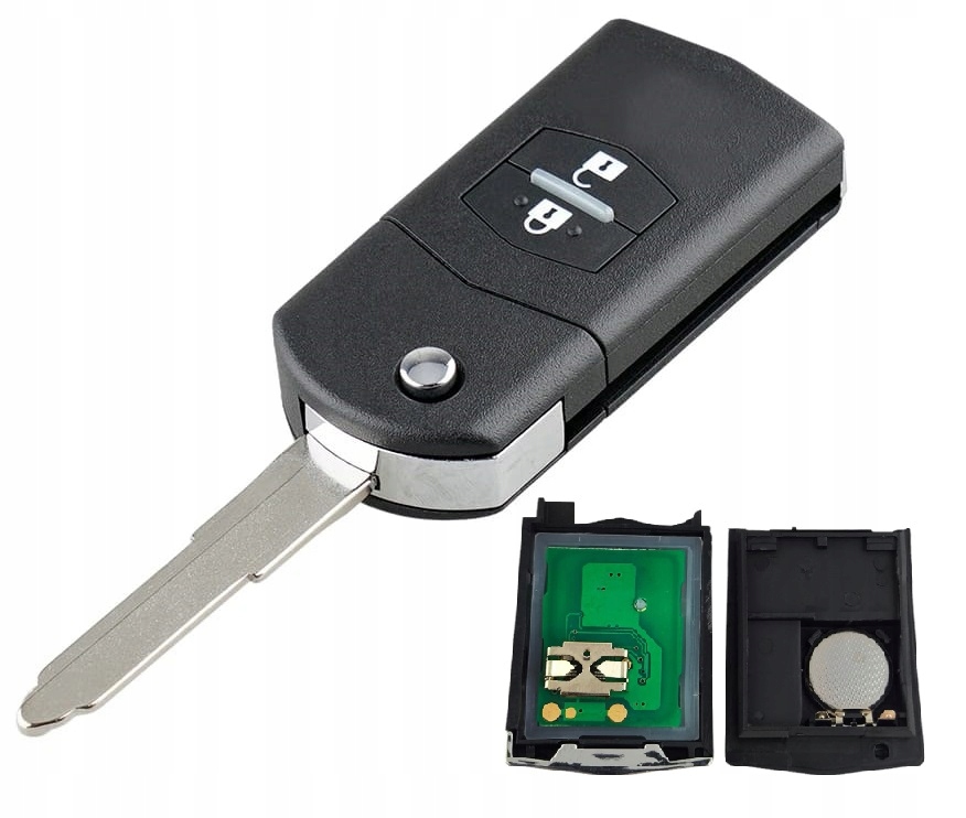 Pilot Klíčenka Mazda Mitsubishi Visteon 433MHz transpondér 4D63 hrot MAZ25