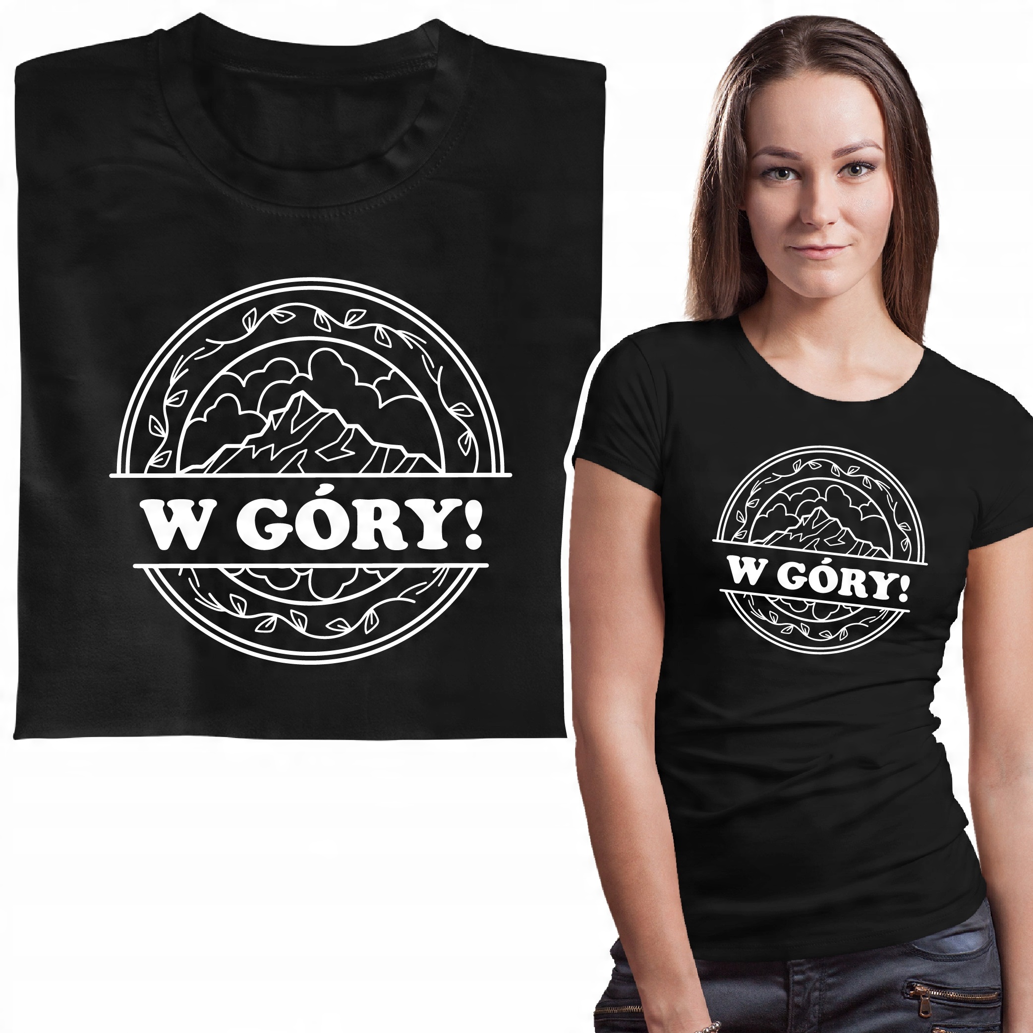 

Koszulka Tshirt Z Nadrukiem Miłośnik Gór Góry