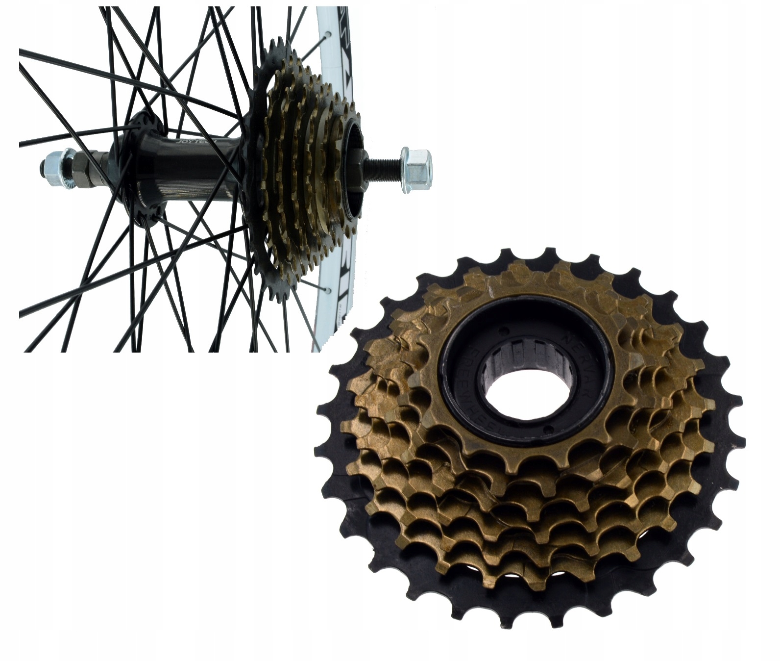 

Mocny Wolnobieg 7 rzędów zamiennik Shimano 14-28