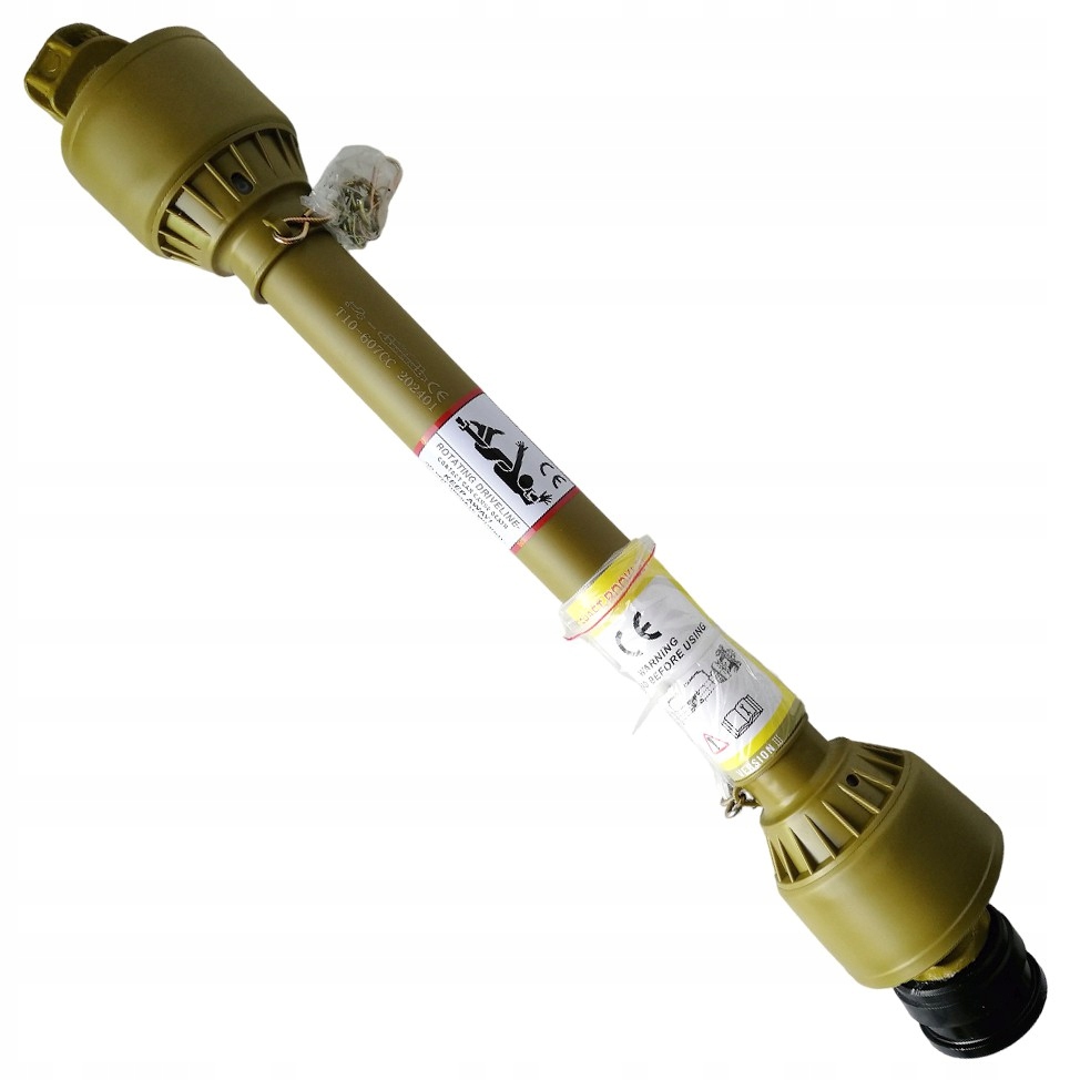 WAŁ PRZEGUBOWO-TELESKOPOWY PTO WOM L:800 (L1:607) T10 TRÓJKĄT