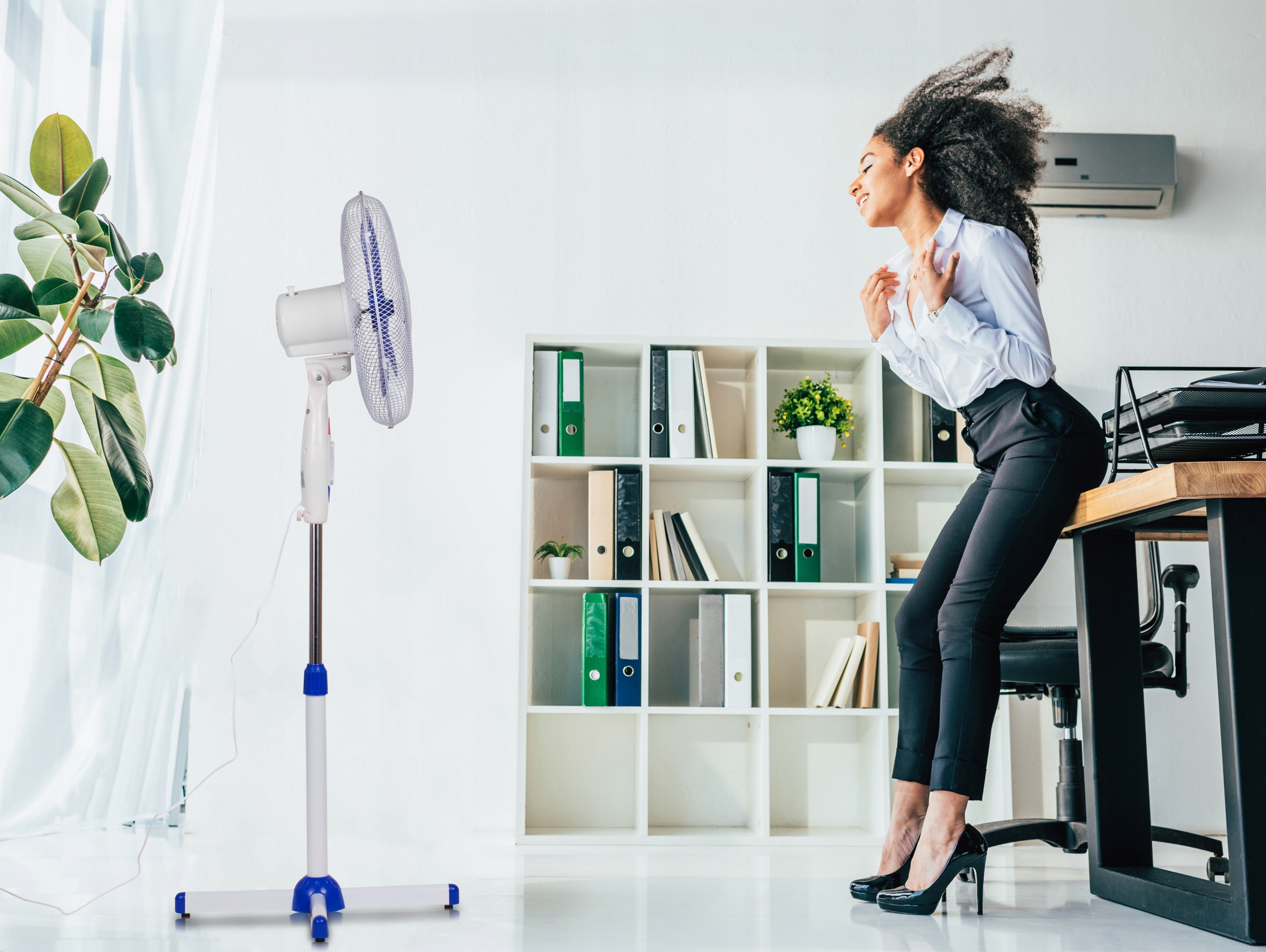 WENTYLATOR Stojący WIATRAK Podłogowy CICHY MOCNY Marka MalTec