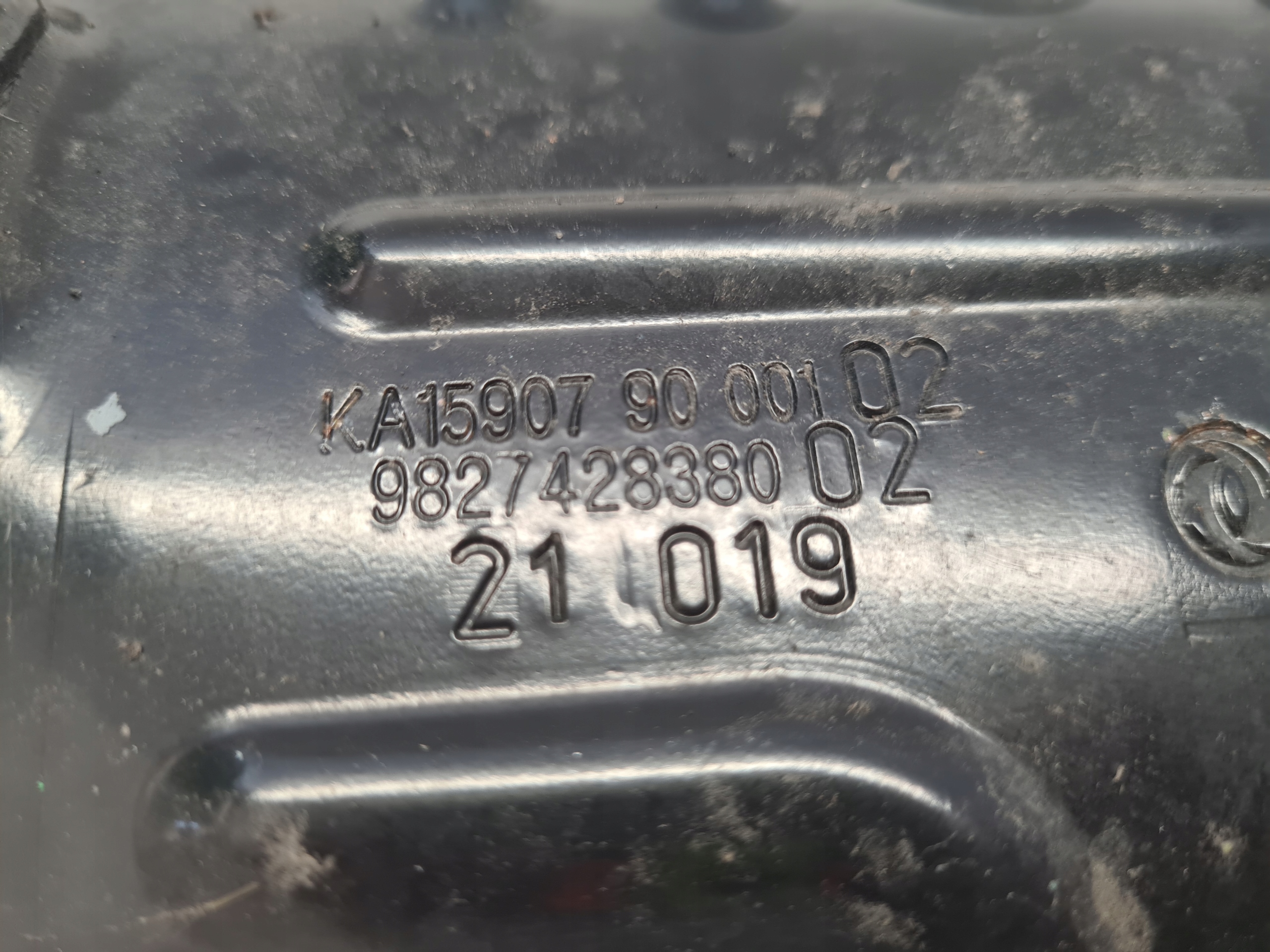 OPEL CORSA-E F ELEKTRYK Support Console Support plaque POMPY d’eau 9827428380
