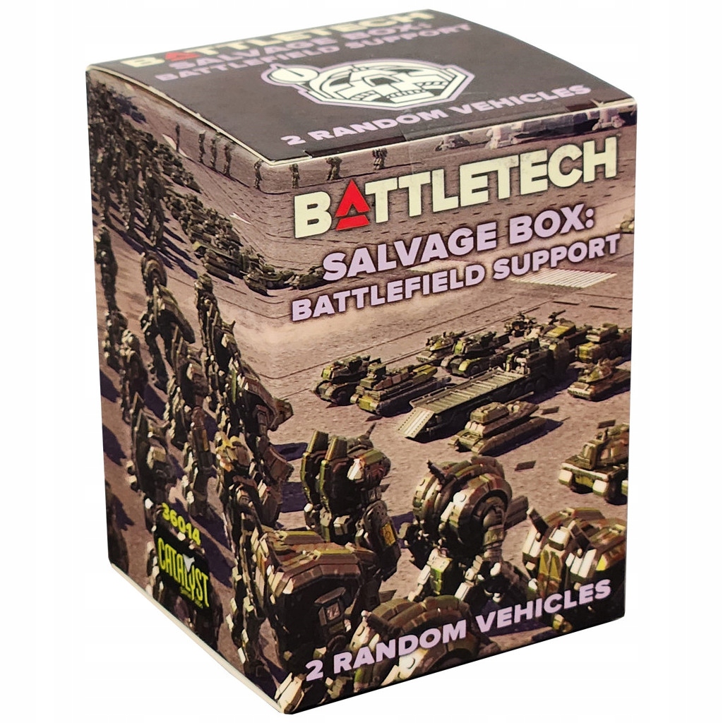 BattleTech Salvage Box Battlefield Support - wersja ENG NEW