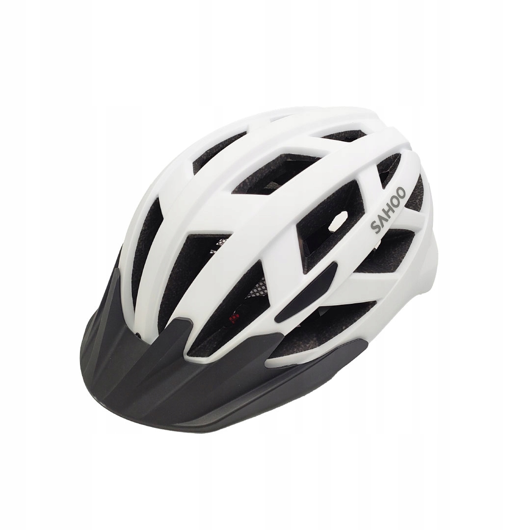Kask rowerowy In-mould z lamką Sahoo