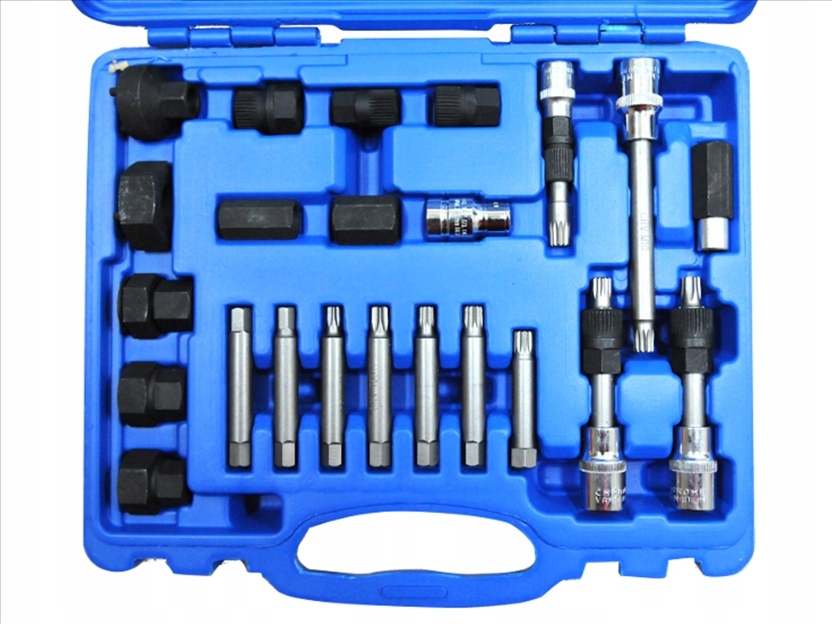 НАБОР КЛЮЧЕЙ ГЕНЕРАТОРА С МУФТОЙ 24EL.