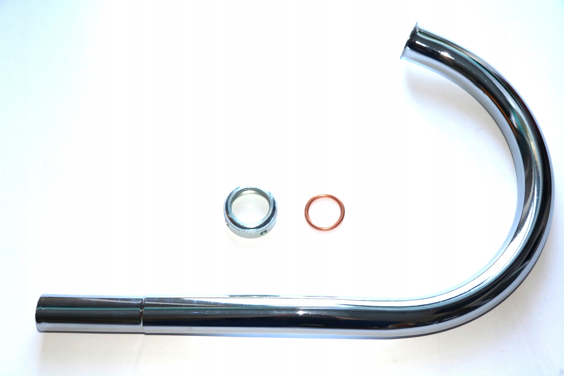 KOLANKO WYDECHOWE KOMAR ROMET + NAKRĘTKA USZCZELKA