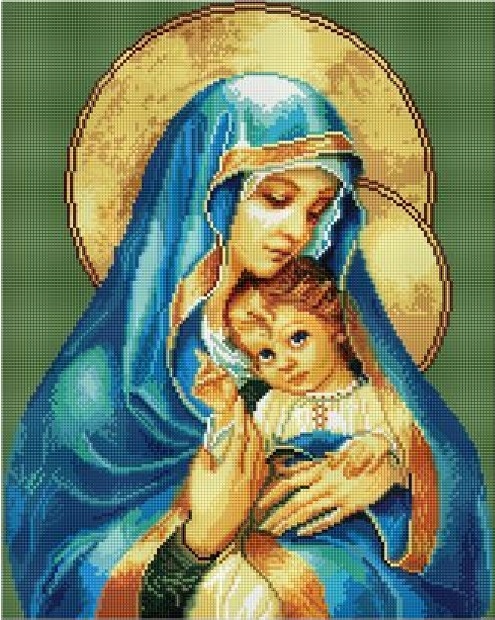 Diamantová mozaika na kroně 40x50 Ipicasso-pl