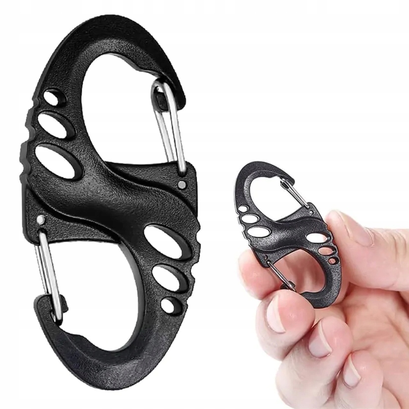 Karabińczyk dwustronny S-Hook Mountain Ghost Abs Stal