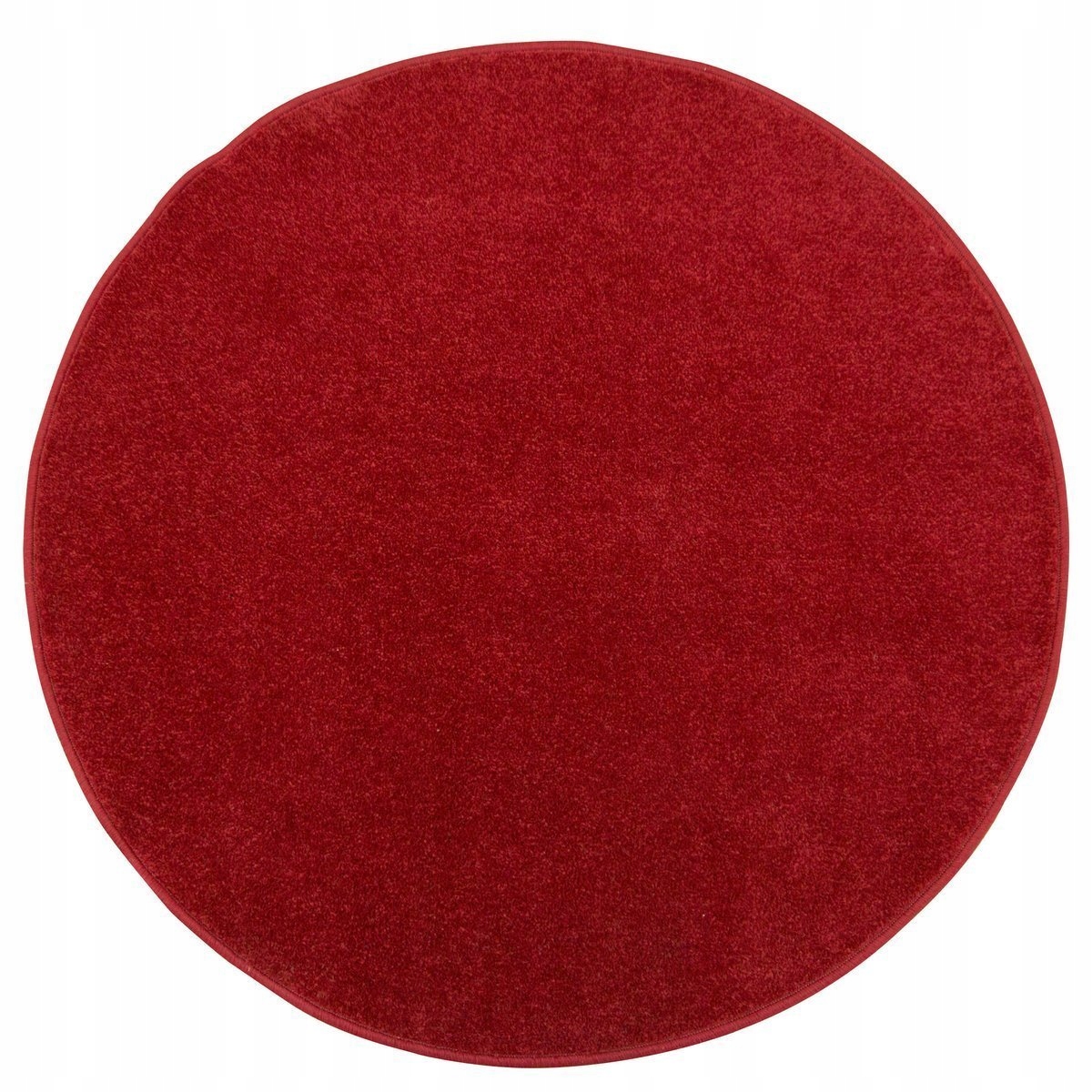 

śr. 100 cm Modny Okrągły Dywan Bordo Dynasty