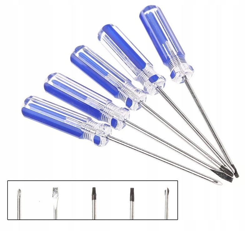 ZESTAW NARZĘDZI NARZĘDZIA DO NAPRAWY KONSOL PS5 PS4 XBOX TELFONÓW LCD 10W1 Kod producenta KBR Games K434