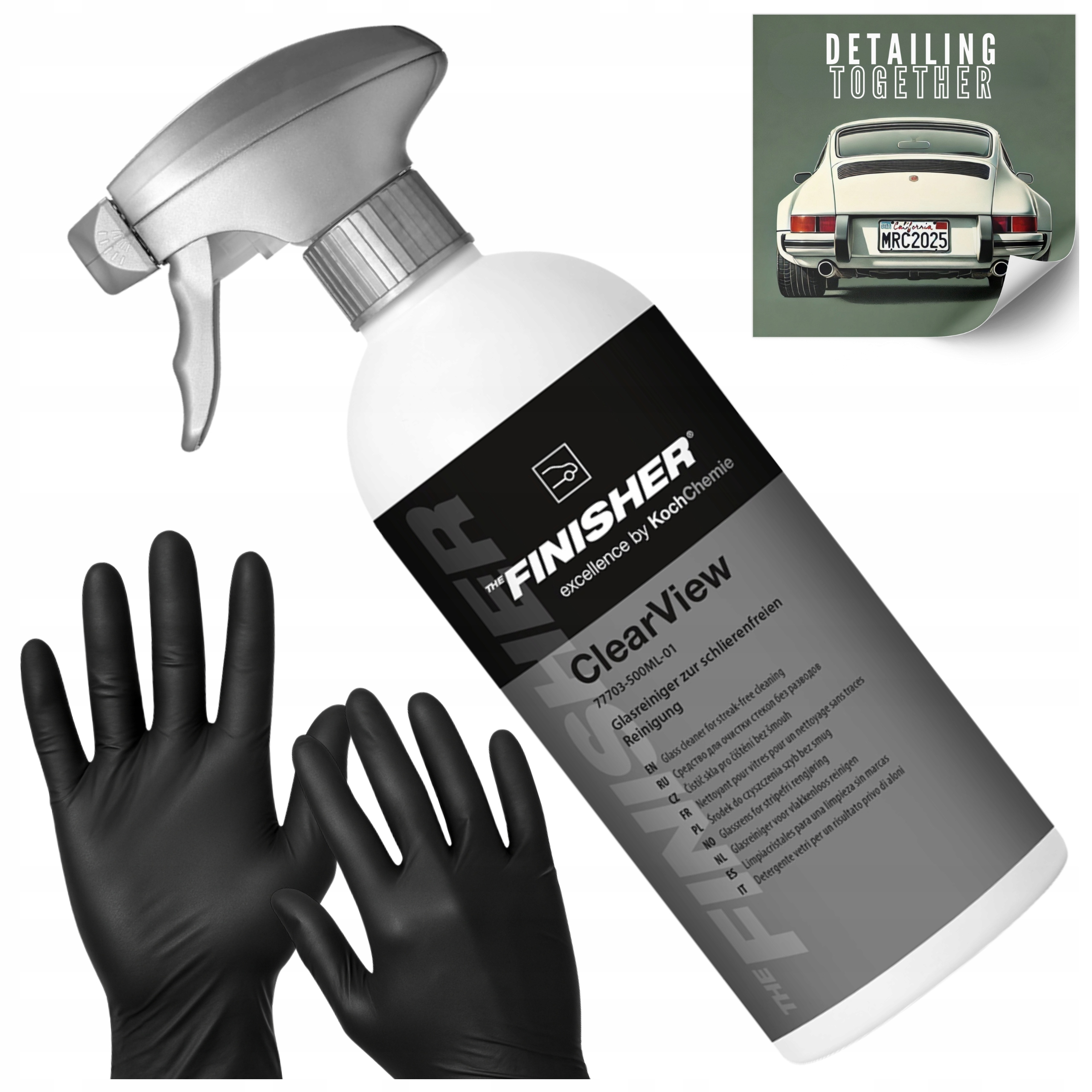 Płyn Do Czyszczenia Szyb w Aucie Samochodzie Koch Chemie ClearVIEW 500ml