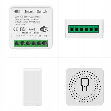 Włącznik 230V16A Smart Switch WiFi TUYA,SMART LIFE Rodzaj inny