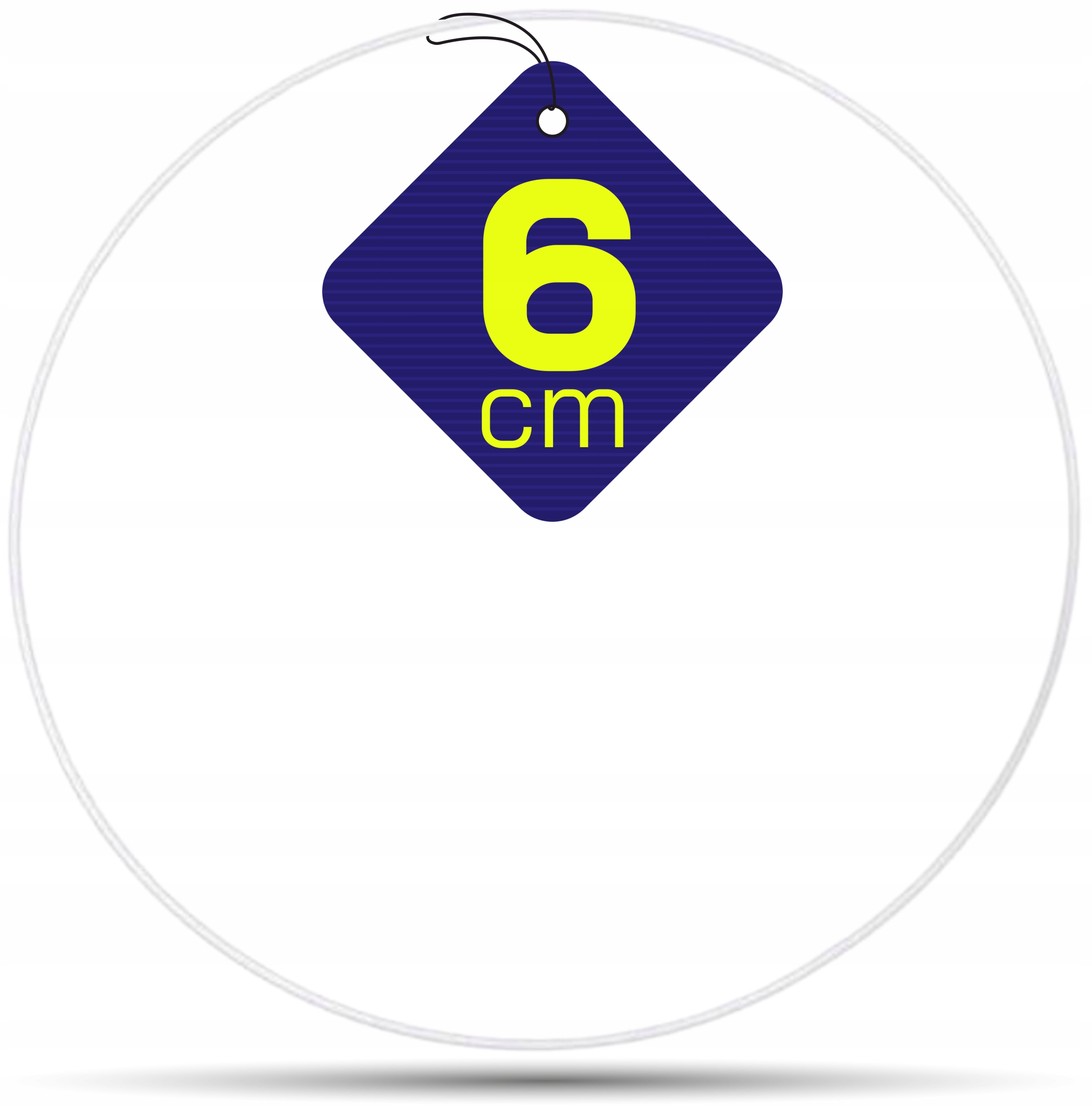 Obręcz BIAŁA do łapacza snów 6 cm ŁAPACZ SNÓW