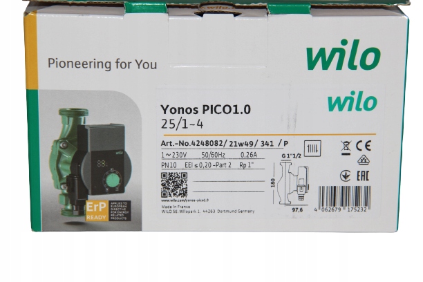 Pompa obiegowa do CO WILO Yonos-Pico 25/1-4 180mm (4248082) • Cena, Opinie • Pompy i filtry 11929029481 • Allegro Pompa obiegowa do CO WILO Yonos-Pico 25/1-4 180mm (4248082) • Cena, Opinie • Pompy i filtry 11929029481 • Allegro