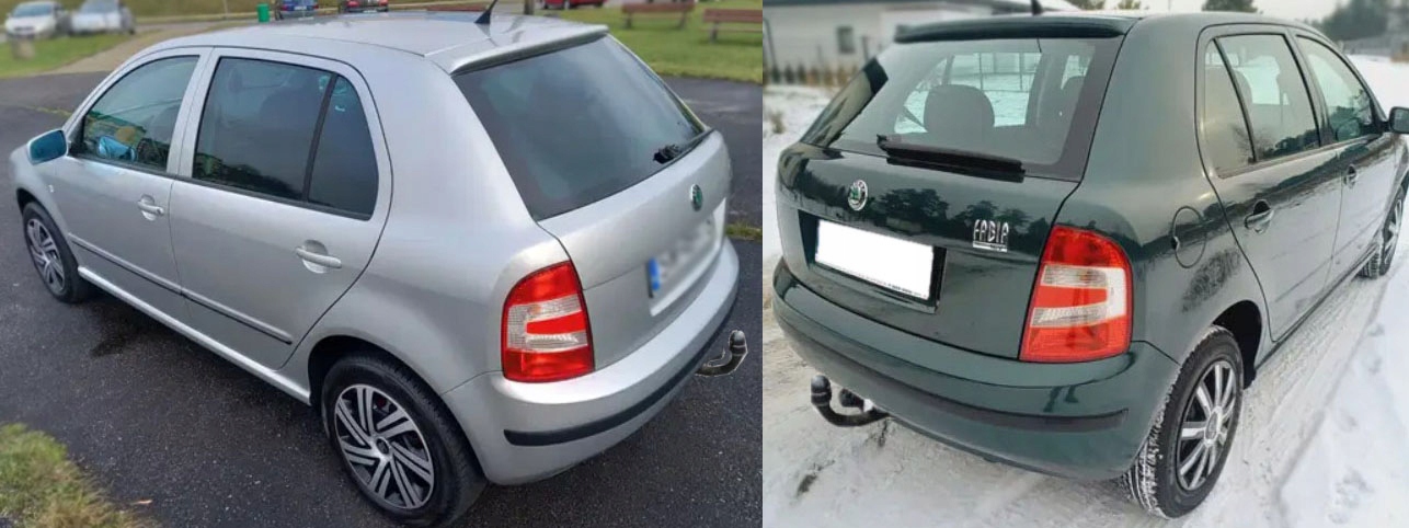 SOLIDNY HAK HOLOWNICZY+WIĄZKA SKODA FABIA 1+2 I+II 99-2014+6Y HTB 5drzwi HB Producent Bizub Hak-Pol