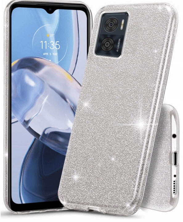 

Etui Do Motorola Moto E22i E22 Brokat Case Szkło