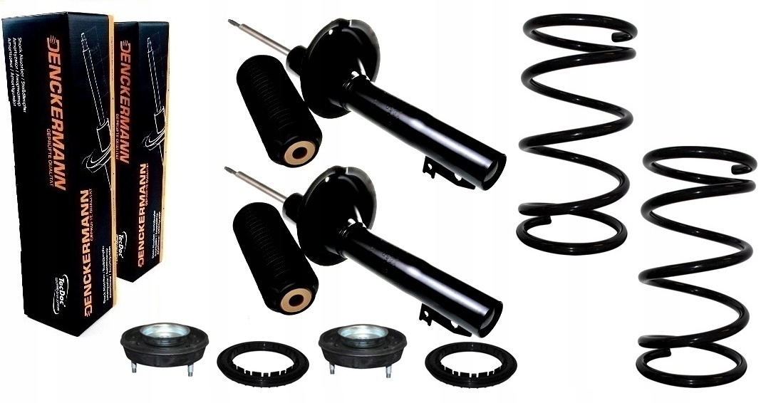 Tlumiče pružiny pro upevnění krytu Ford Transit 2000-2006 Přední Sada